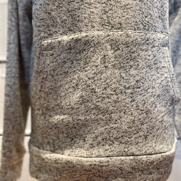 Derek Heart Grey Pullover Sweater with Cowl Neck - Picture 5 of 10